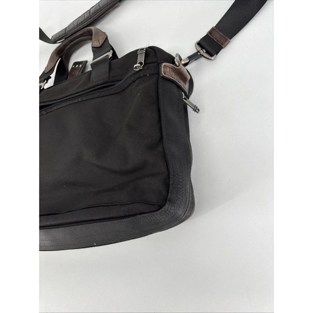 Tumi Alpha Bravo Pinckney Flap Briefcase Laptop Carry Bag Black 22634 Reg $395